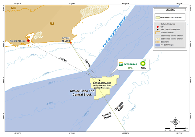 Petrobras on new oil discovery in the pre-salt in the Campos Basin